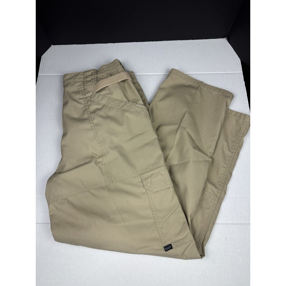 511 Tactical Pants Mens 36x30 Khaki/tan.  Multiple Pockets For Gear.
